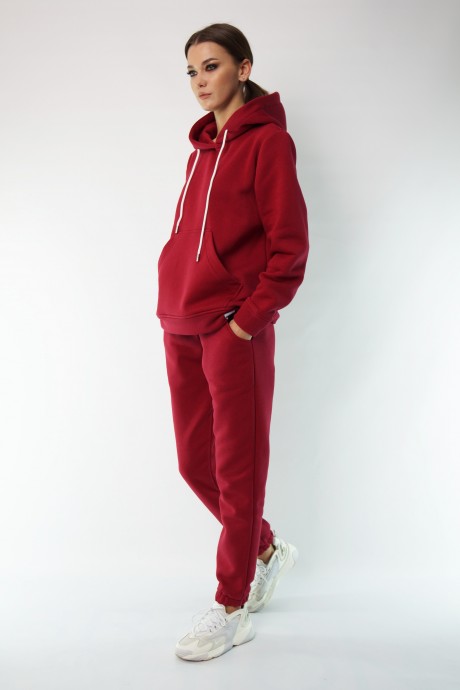Спортивный костюм KIVVIWEAR 4052-4053 05 Марсала размер 42-52 #3