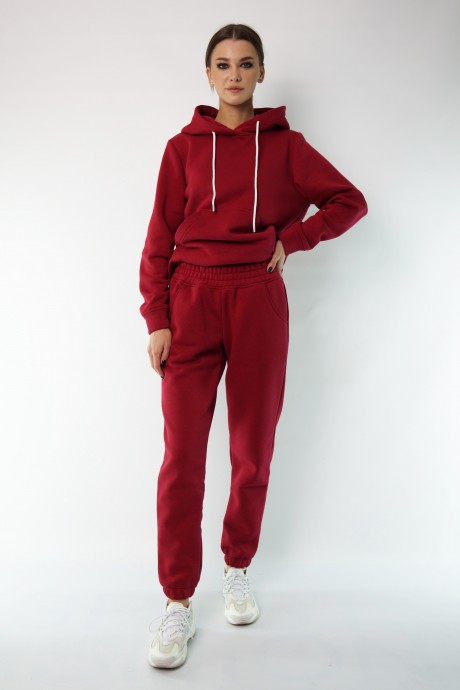 Спортивный костюм KIVVIWEAR 4052-4053 05 Марсала размер 42-52 #8