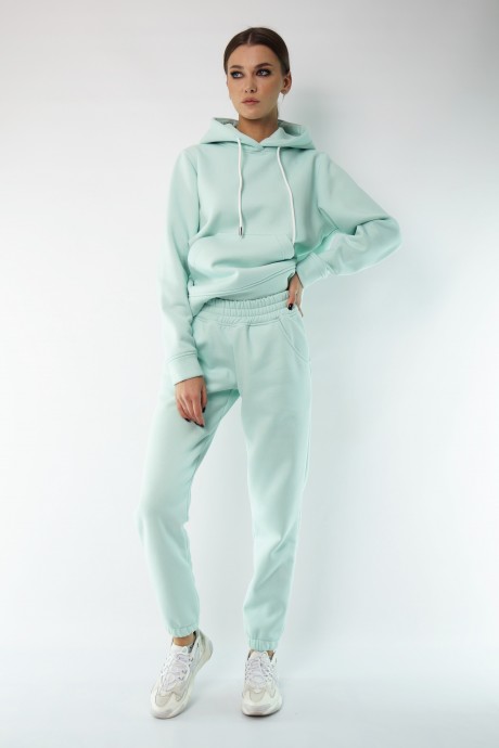Спортивный костюм KIVVIWEAR 4052-4053 06 Мята размер 42-52 #7