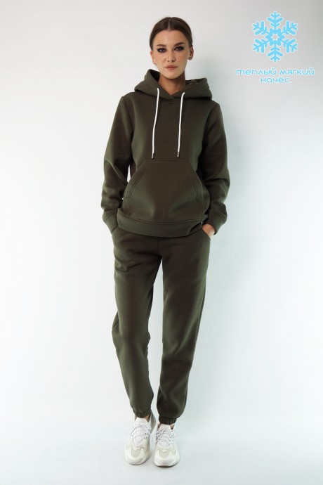 Спортивный костюм KIVVIWEAR 4052-4053 11 Хаки размер 42-52 #1