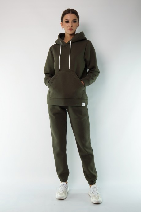 Спортивный костюм KIVVIWEAR 4052-4053 11 Хаки размер 42-52 #4