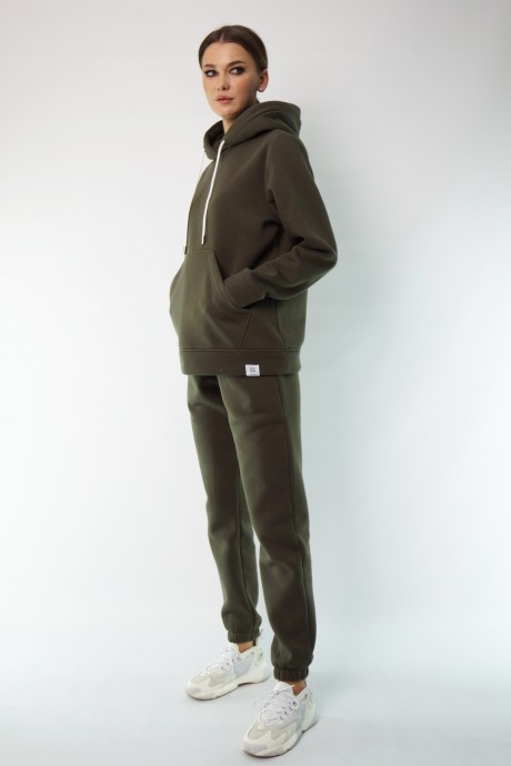 Спортивный костюм KIVVIWEAR 4052-4053 11 Хаки размер 42-52 #5