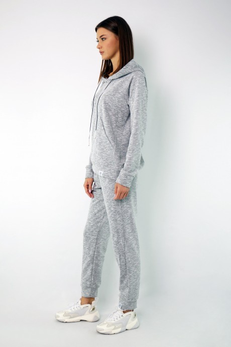 Спортивный костюм KIVVIWEAR 4046-4050 02 Светло-серый меланж размер 42-52 #6