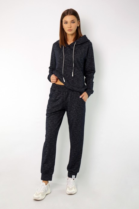 Спортивный костюм KIVVIWEAR 4046-4050 03 Сине-серый меланж размер 42-52 #4