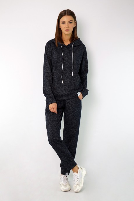 Спортивный костюм KIVVIWEAR 4046-4050 03 Сине-серый меланж размер 42-52 #6