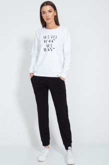 Спортивный костюм KIVVIWEAR 40484051 27 Бело-черный