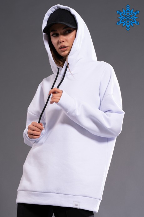 Худи KIVVIWEAR 3102-01 белый размер 42-56 #1