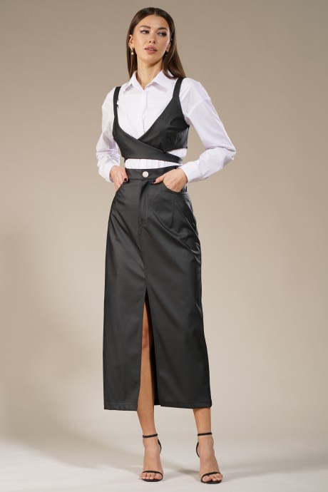 Юбка KIVVIWEAR 4152 02 черный размер 42-52 #1