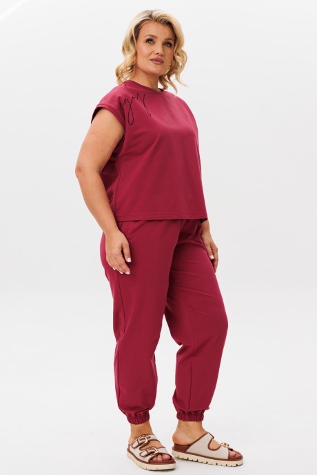 Брюки KIVVIWEAR 4184 10 марсала размер 42-58 #2