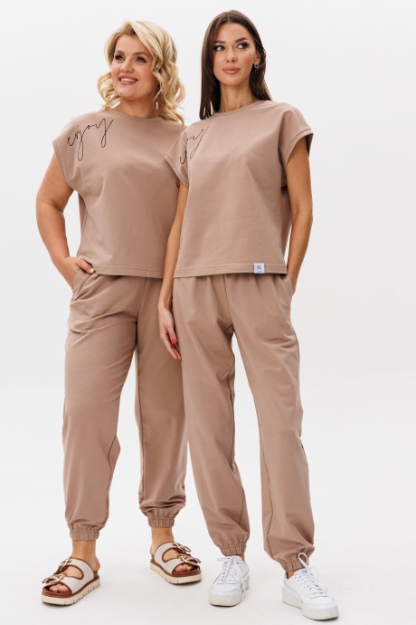 Брюки KIVVIWEAR 4184 11 капучино размер 42-58 #2