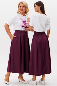 Юбка KIVVIWEAR 4235 10 бургунди #1