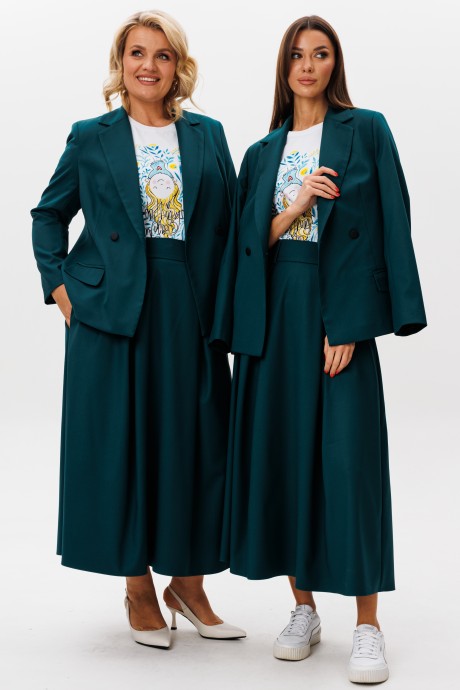 Костюм/комплект KIVVIWEAR 42744235 11 изумруд размер 42-58 #2