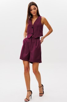 Шорты KIVVIWEAR 4177 10 бургунди #1