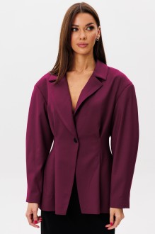 Жакет (пиджак) KIVVIWEAR 4305 10 бургунди #1