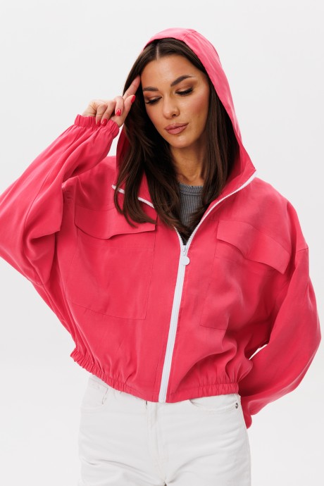 Бомбер KIVVIWEAR 4270 04 коралловый размер 42-52 #1