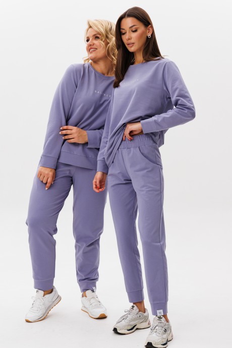 Спортивный костюм KIVVIWEAR 41084109 15 серо-фиолетовый размер 42-52 #3