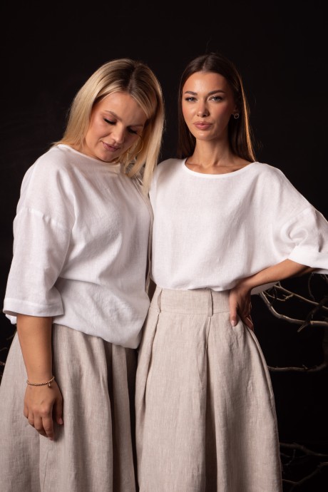Костюм/комплект KIVVIWEAR 43164318 08 белый, бежевый размер 42-56 #5