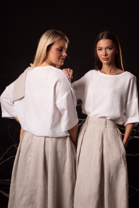Костюм/комплект KIVVIWEAR 43164318 08 белый, бежевый размер 42-56 #7