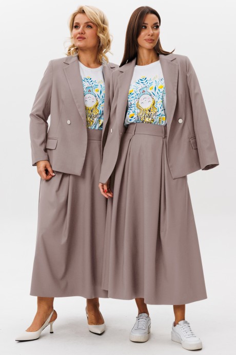 Костюм/комплект KIVVIWEAR 42744235 13 капучино размер 42-58 #6