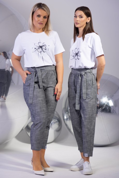 Брюки KIVVIWEAR 4324 01 графит размер 42-56 #5