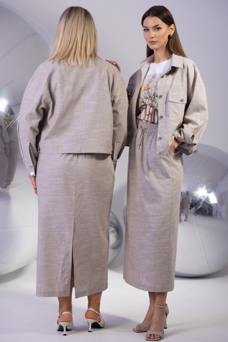 Костюм/комплект KIVVIWEAR 43234322 02 бежевый размер 42-56 #5
