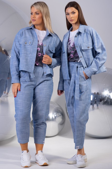 Костюм/комплект KIVVIWEAR 43234324 03 голубой размер 42-56 #2