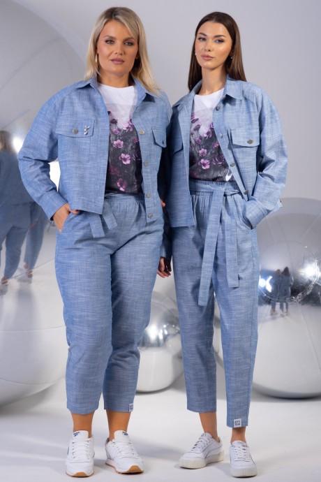 Костюм/комплект KIVVIWEAR 43234324 03 голубой размер 42-56 #3