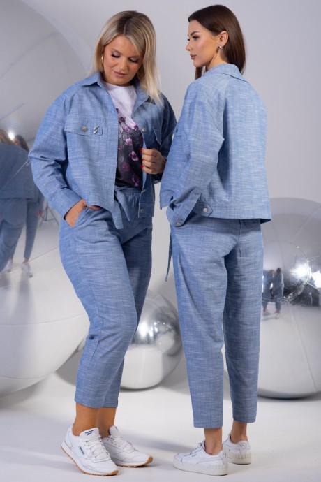 Костюм/комплект KIVVIWEAR 43234324 03 голубой размер 42-56 #4