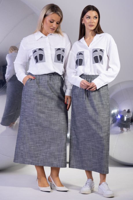 Костюм/комплект KIVVIWEAR 43214322 01 графит, белый размер 42-56 #1