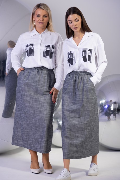 Костюм/комплект KIVVIWEAR 43214322 01 графит, белый размер 42-56 #3