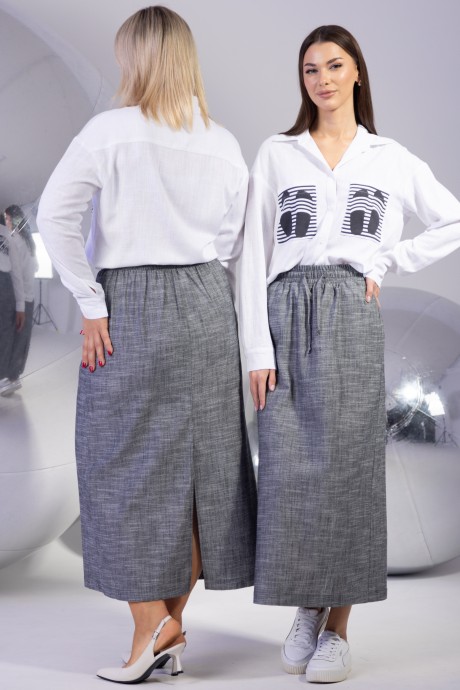 Костюм/комплект KIVVIWEAR 43214322 01 графит, белый размер 42-56 #6
