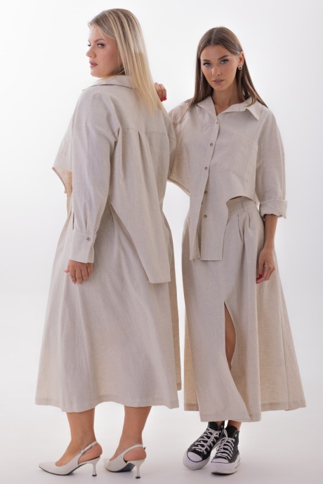 Костюм/комплект KIVVIWEAR 43264327 01 бежевый размер 42-56 #7