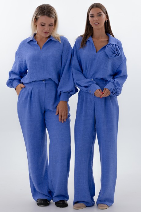 Костюм/комплект KIVVIWEAR 43304331 двойка 06 васильковый размер 42-58 #5