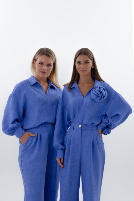 Костюм/комплект KIVVIWEAR 43304331 двойка 06 васильковый размер 42-58 #6