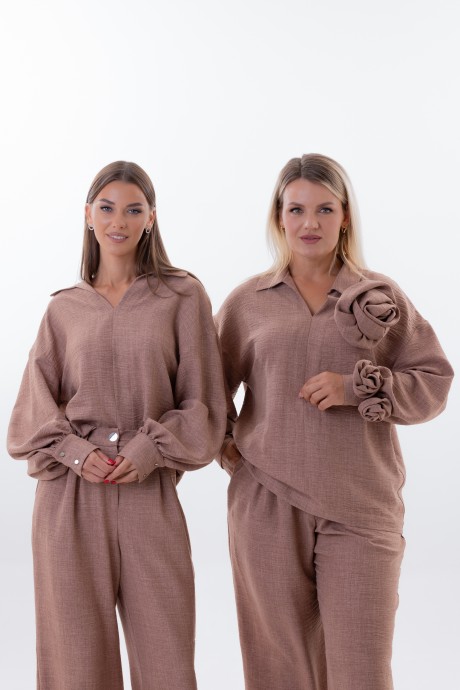Костюм/комплект KIVVIWEAR 43304331 двойка 01 коричневый размер 42-58 #7