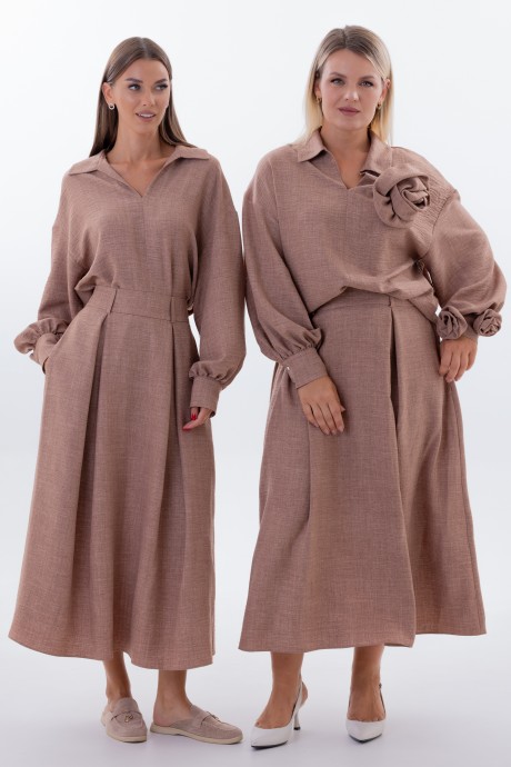 Костюм/комплект KIVVIWEAR 43304332 двойка 01 коричневый размер 42-56 #1