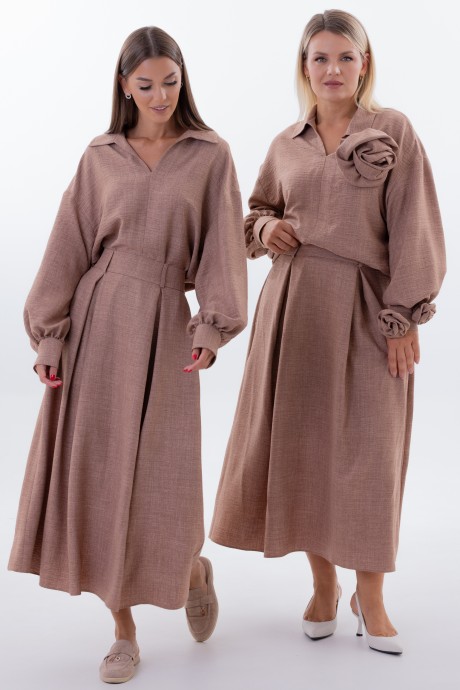 Костюм/комплект KIVVIWEAR 43304332 двойка 01 коричневый размер 42-56 #2