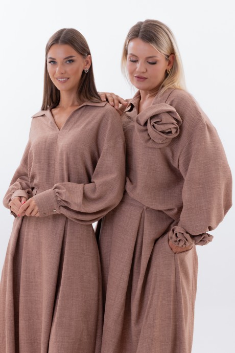 Костюм/комплект KIVVIWEAR 43304332 двойка 01 коричневый размер 42-56 #7