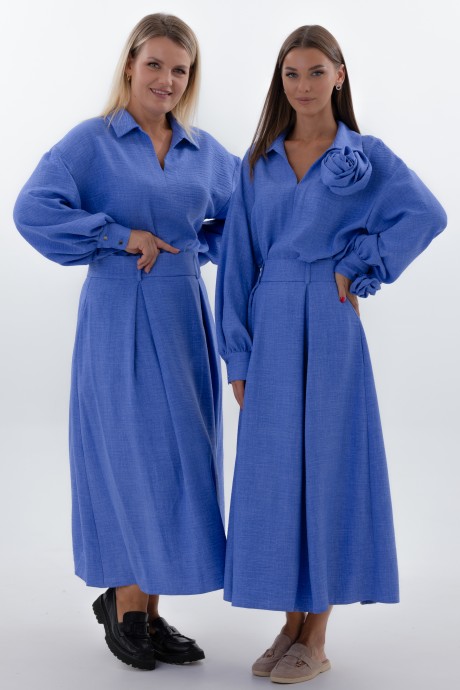 Костюм/комплект KIVVIWEAR 43304332 двойка 06 васильковый размер 42-56 #3
