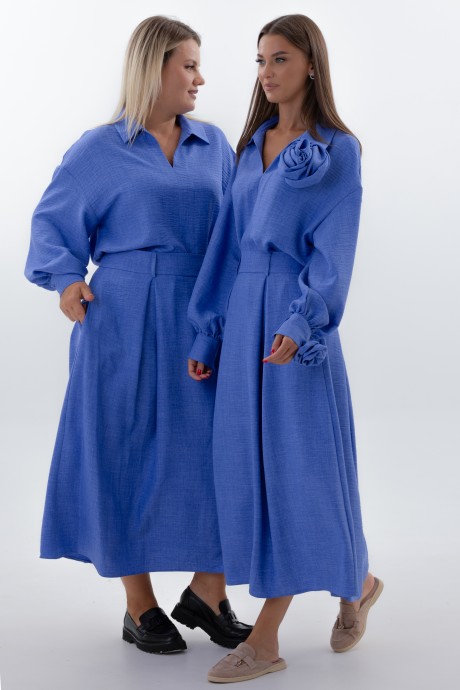Костюм/комплект KIVVIWEAR 43304332 двойка 06 васильковый размер 42-56 #5
