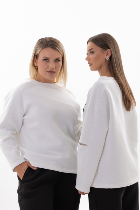 Свитшот KIVVIWEAR 4223 01 экрю размер 42-56 #2