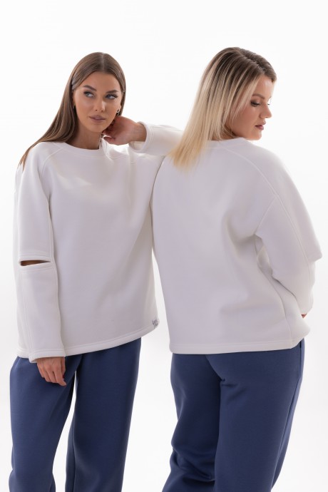 Свитшот KIVVIWEAR 4223 01 экрю размер 42-56 #7
