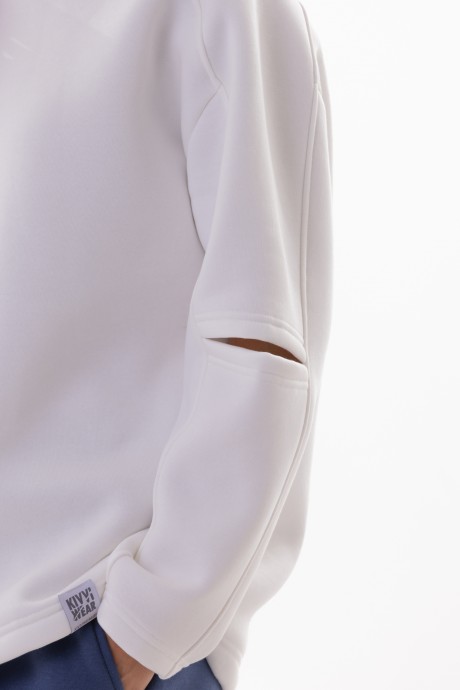 Свитшот KIVVIWEAR 4223 01 экрю размер 42-56 #9