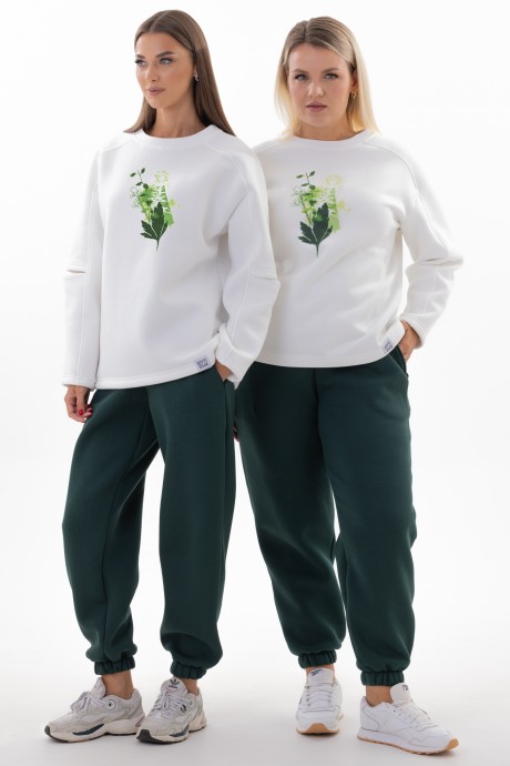 Свитшот KIVVIWEAR 4223 08 экрю размер 42-56 #2