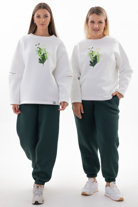 Свитшот KIVVIWEAR 4223 08 экрю размер 42-56 #3