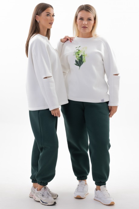 Свитшот KIVVIWEAR 4223 08 экрю размер 42-56 #4