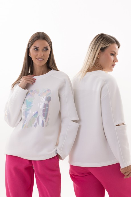 Свитшот KIVVIWEAR 4223 11 экрю размер 42-56 #2