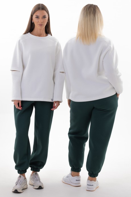 Костюм/комплект KIVVIWEAR 42234336 02 экрю, изумруд размер 42-56 #1