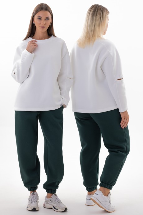 Костюм/комплект KIVVIWEAR 42234336 02 экрю, изумруд размер 42-56 #3