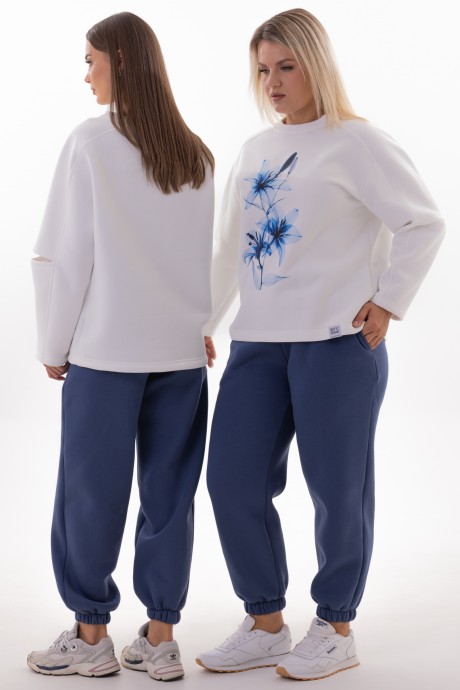 Костюм/комплект KIVVIWEAR 42234336 03 экрю, индиго размер 42-56 #2